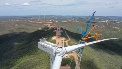 Eólica Serra do Seridó EDF. Foto: divulgação