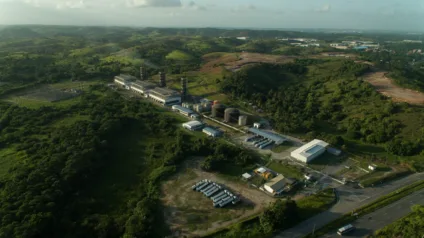UTE Suape II, que fará testes para geração a etanol junto com Wärtsilä | Foto: Divulgação Wärtsilä 